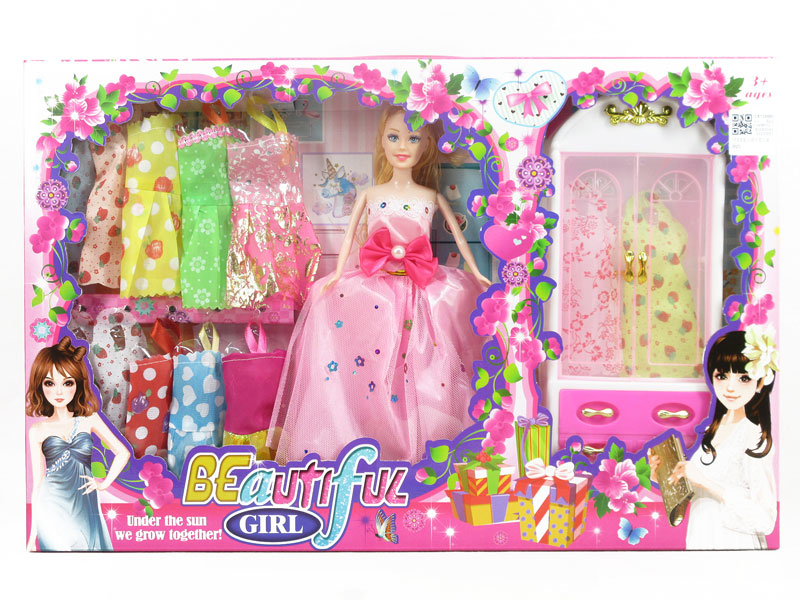 11.5inch Solid Body Doll Set toys