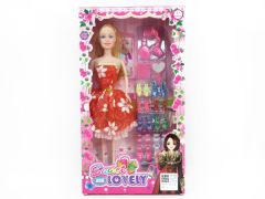 11.5inch Solid Body Doll Set