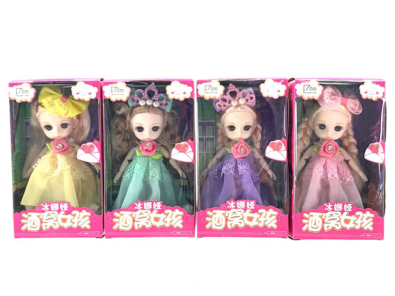 6inch Solid Body Doll toys