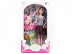 11.5inch Solid Body Doll Set