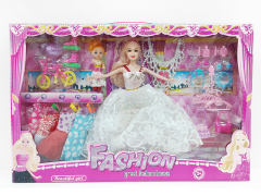 11.5inch Solid Body Doll Set