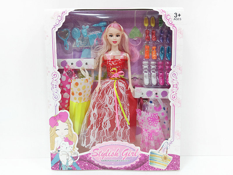 11.5inch Solid Body Doll Set toys