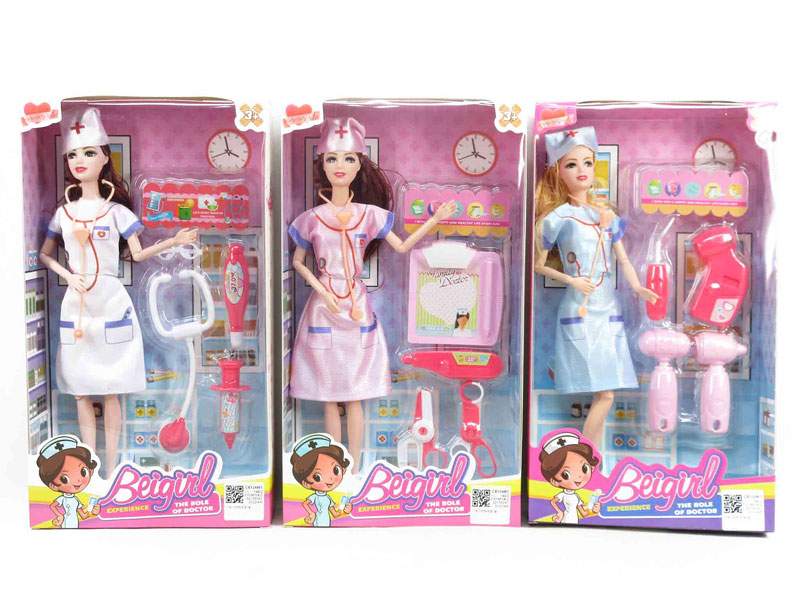 11inch Solid Body Doll Set(3S) toys