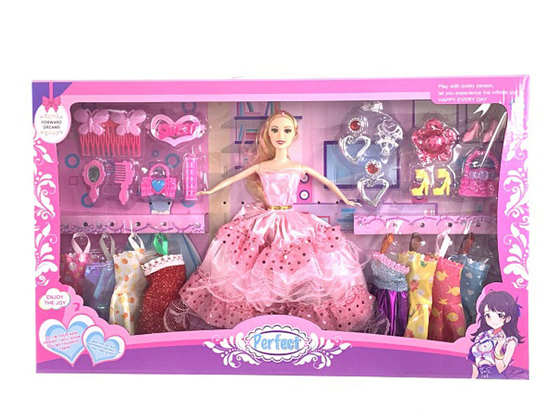 11inch Solid Body Doll Set toys