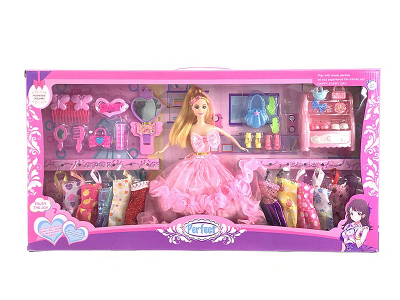 11inch Solid Body Doll Set toys