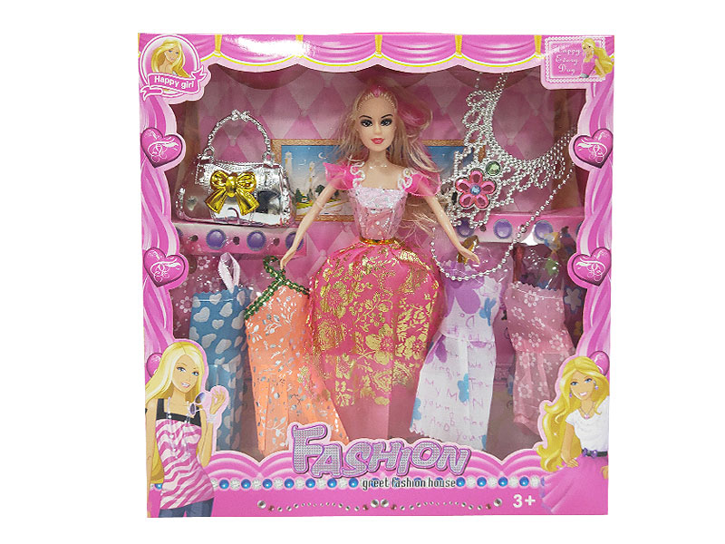 11.5inch Solid Body Doll Set toys