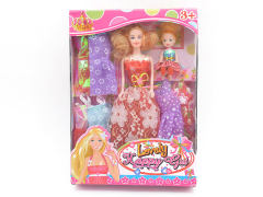 11.5inch Solid Body Doll Set