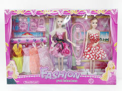 11.5inch Solid Body Doll Set