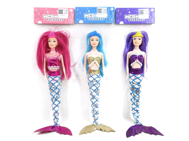 11inch Solid Body Mermaid(3S) toys
