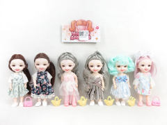 6inch Solid Body Doll Set(6S)