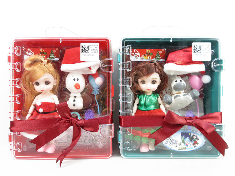6inch Solid Body Doll Set(2S2C) toys