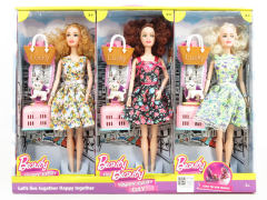 11.5inch Solid Body Doll Set(3in1)