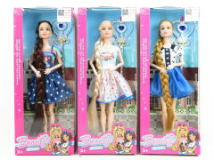 11inch Solid Body Doll Set(3S)