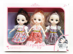 6inch Solid Body Doll(3in1)