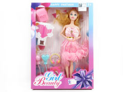 11.5inch Solid Body Doll Set