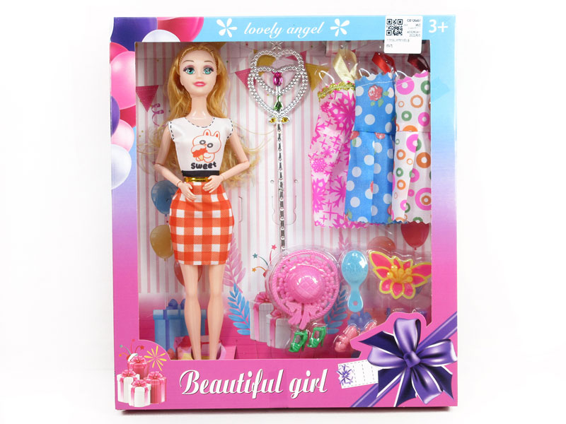 11.5inch Solid Body Doll Set toys