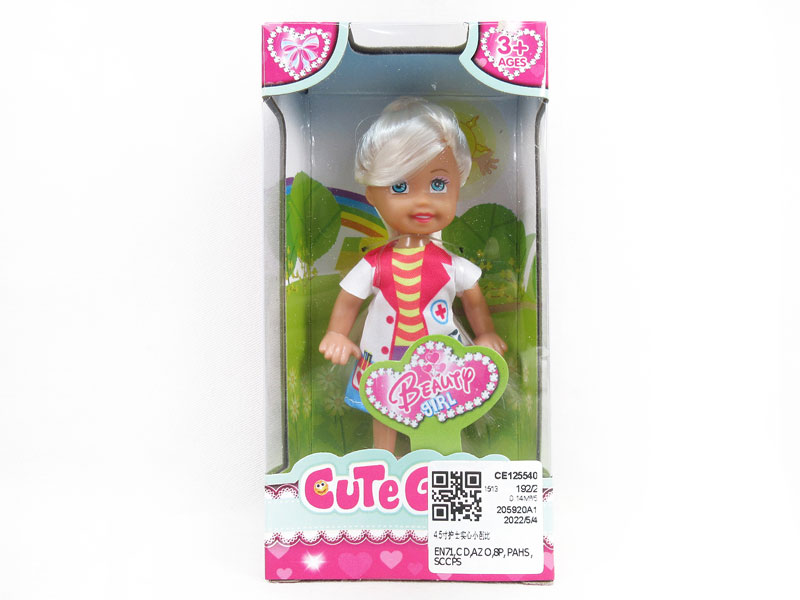 4.5inch Solid Body Doll toys
