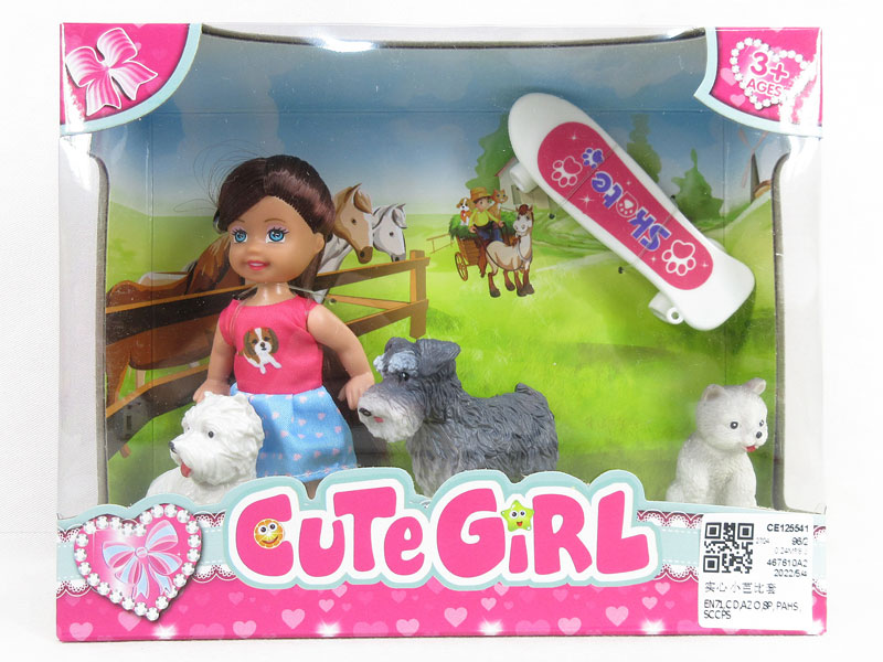 Solid Body Doll Set toys