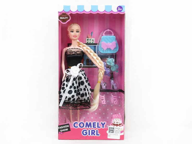 11inch Solid Body Doll Set toys