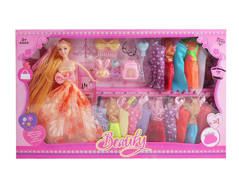 11.5inch Solid Body Doll Set toys