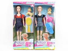 11inch Solid Body Doll Set(2S)