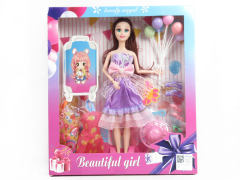 11.5inch Solid Body Doll Set