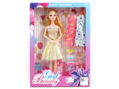 11.5inch Solid Body Doll Set