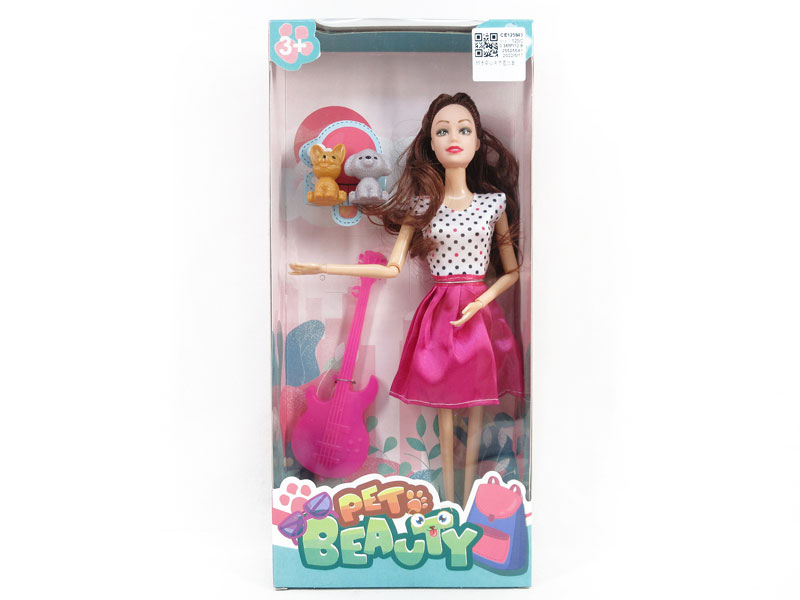 11inch Solid Body Doll Set toys