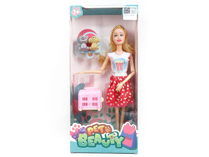 11inch Solid Body Doll Set toys