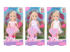 4.5inch Solid Body Doll Set(3S)
