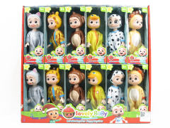 6inch Solid Body Doll(12in1)
