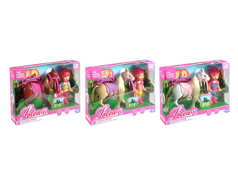 4.5inch Solid Body Doll Set(3S) toys