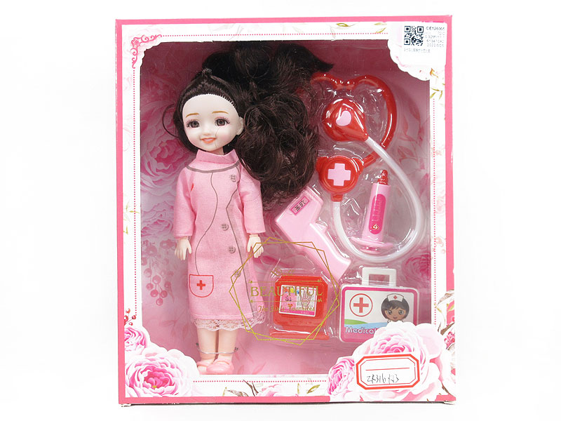 9inch Solid Body Doll Set toys