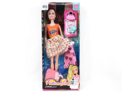 11.5inch Solid Body Doll Set(4S)