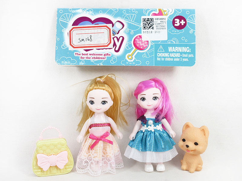 5inch Doll Set(2in1) toys