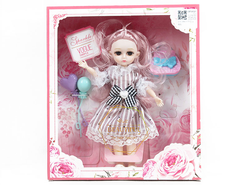 9inch Solid Body Doll Set toys