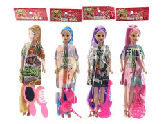 11inch Empty Body Doll Set(4S)