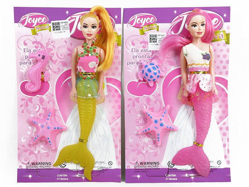 11inch Empty Body Mermaid Set toys