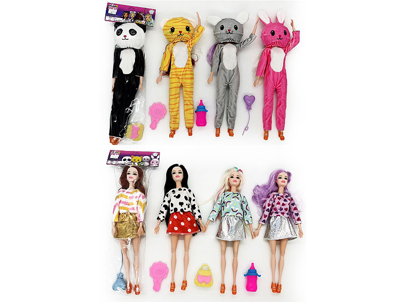 11.5inch Solid Body Doll Set(8S) toys