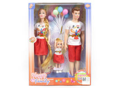 3in1 Solid Body Doll Set