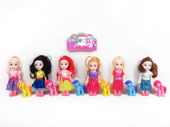 6inch Solid Body Doll Set(6S)