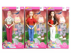 11.5inch Solid Body Doll Set(3S)