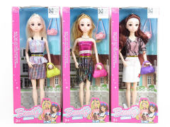 11.5inch Solid Body Doll Set(3S)