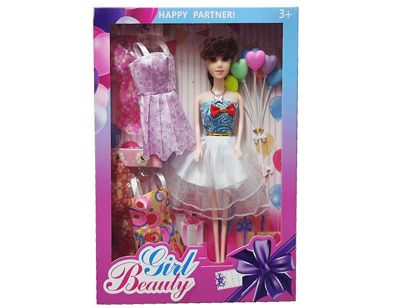 11inch Solid Body Doll Set toys