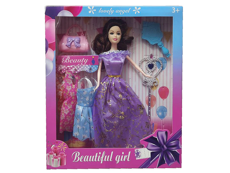 11inch Solid Body Doll Set toys