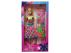 11inch Solid Body Doll Set