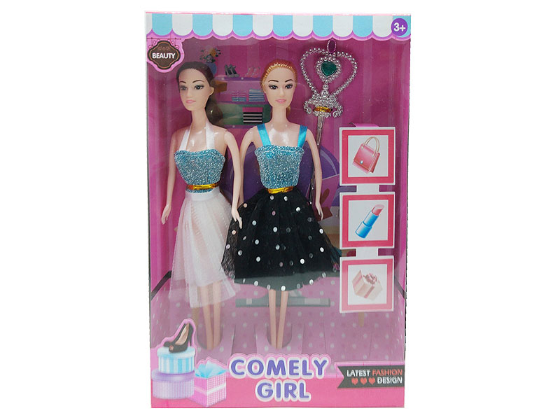 Solid Body Doll Set(2in1) toys