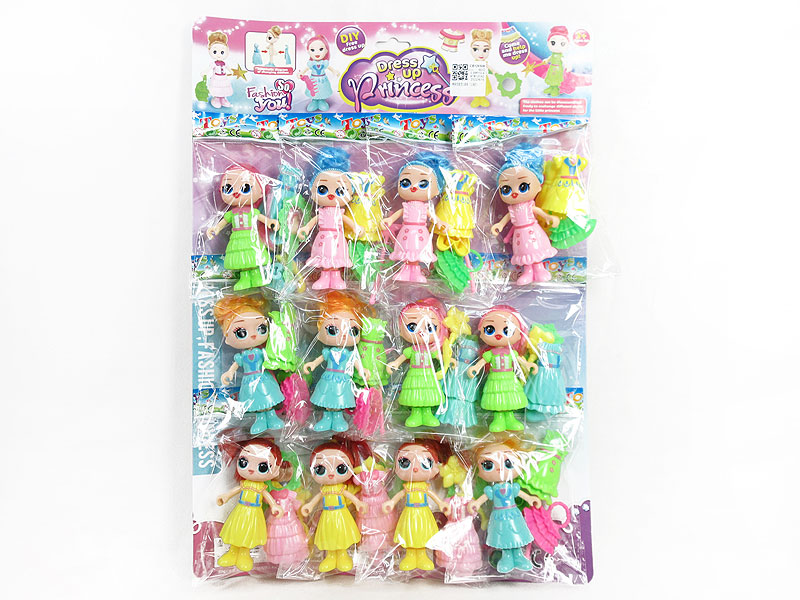 Doll Set(12in1) toys