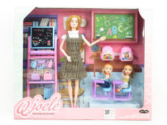 11.5inch Solid Body Doll Set