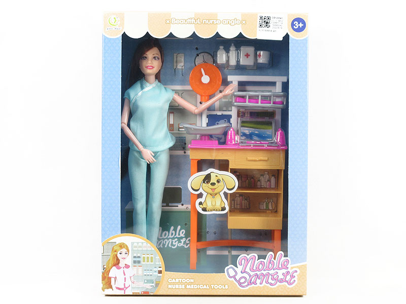 Solid Body Doll Set(2S2C) toys